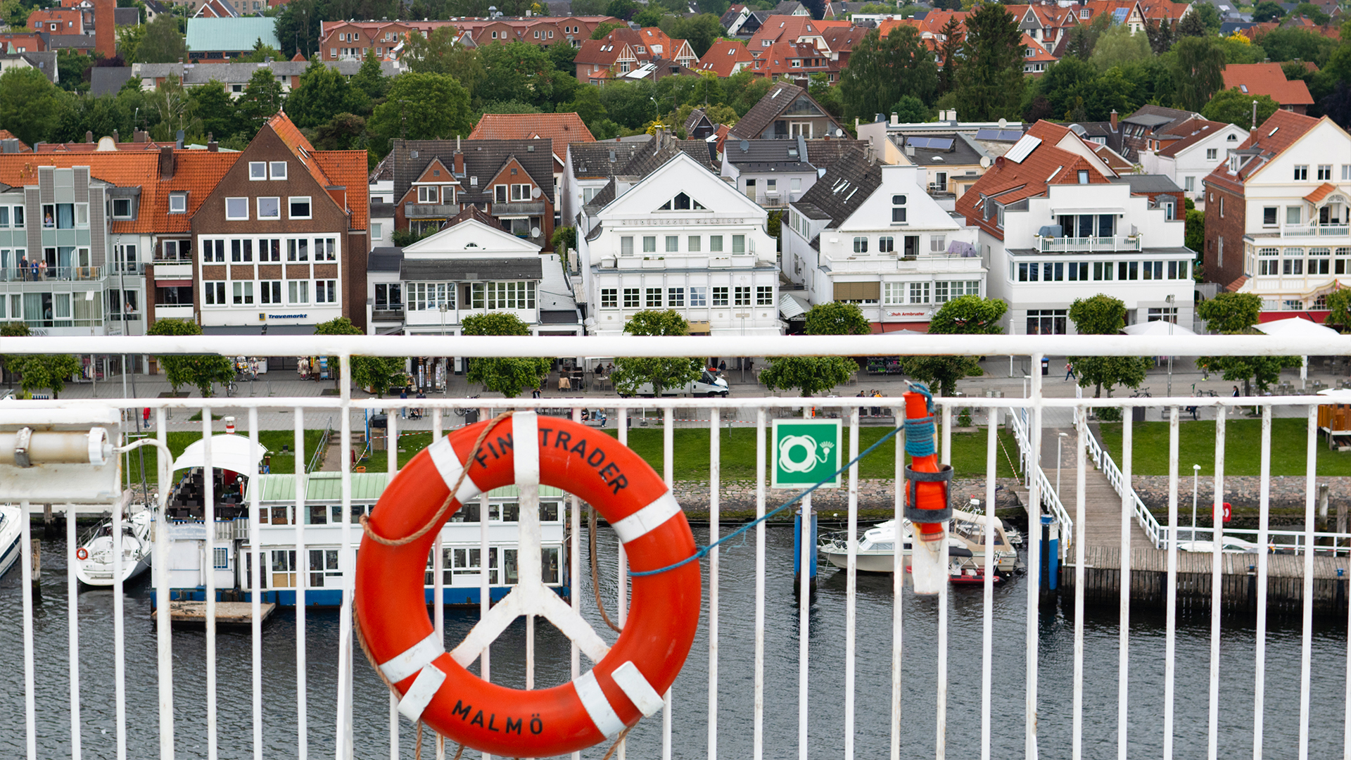 Ausblick auf Travemünde