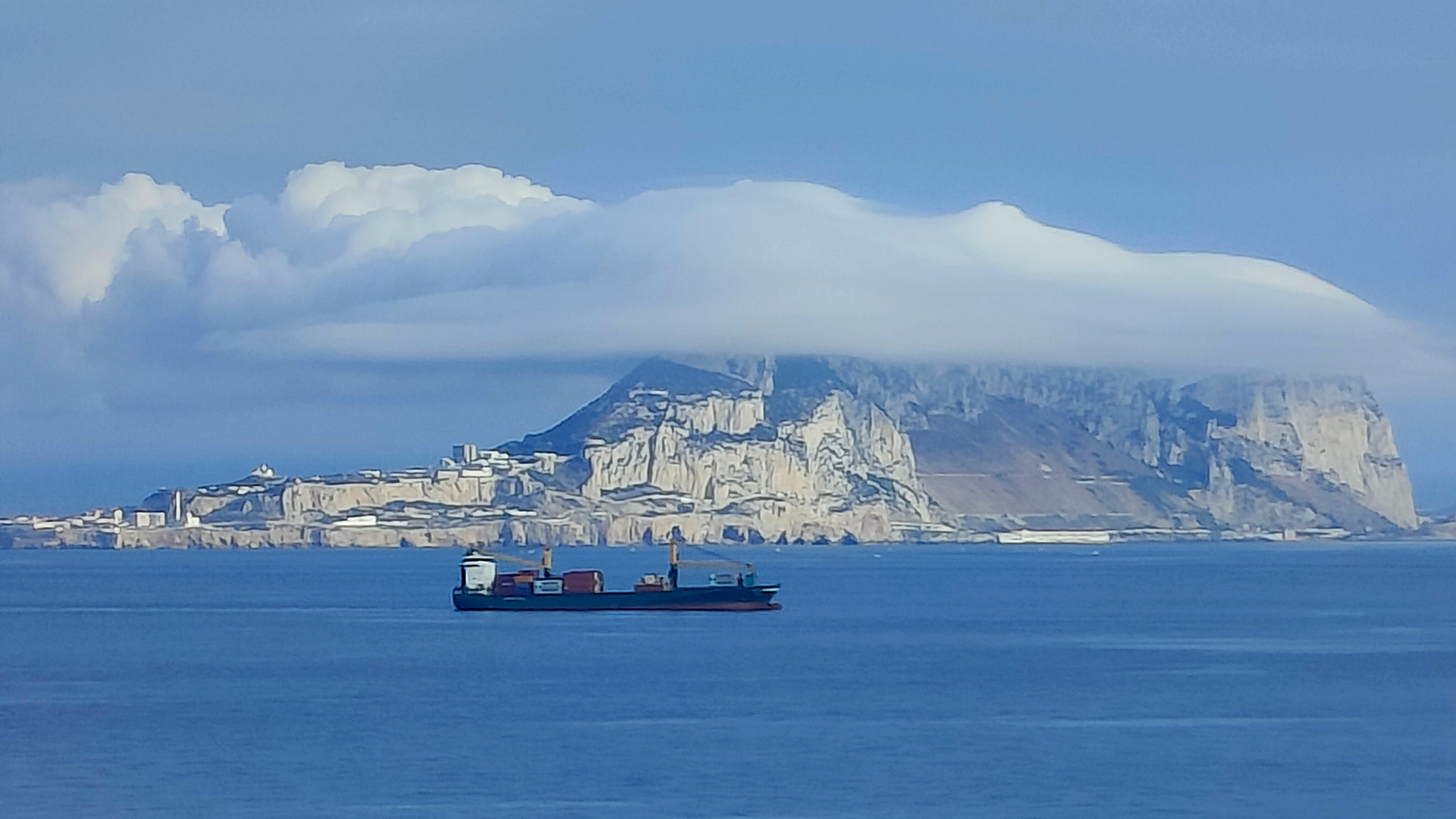 Through The Strait Of Gibraltar To The Atlantic Finnlines