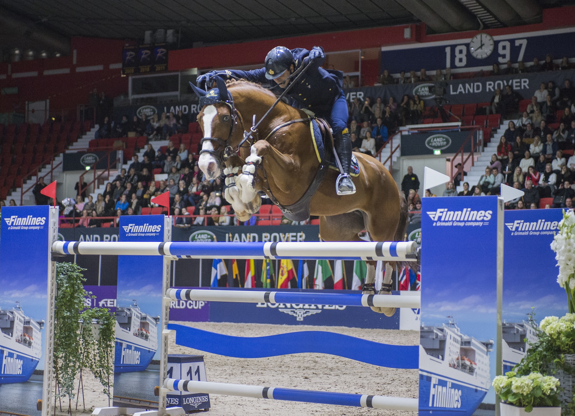 Finnlines carries riders and horses to Helsinki International