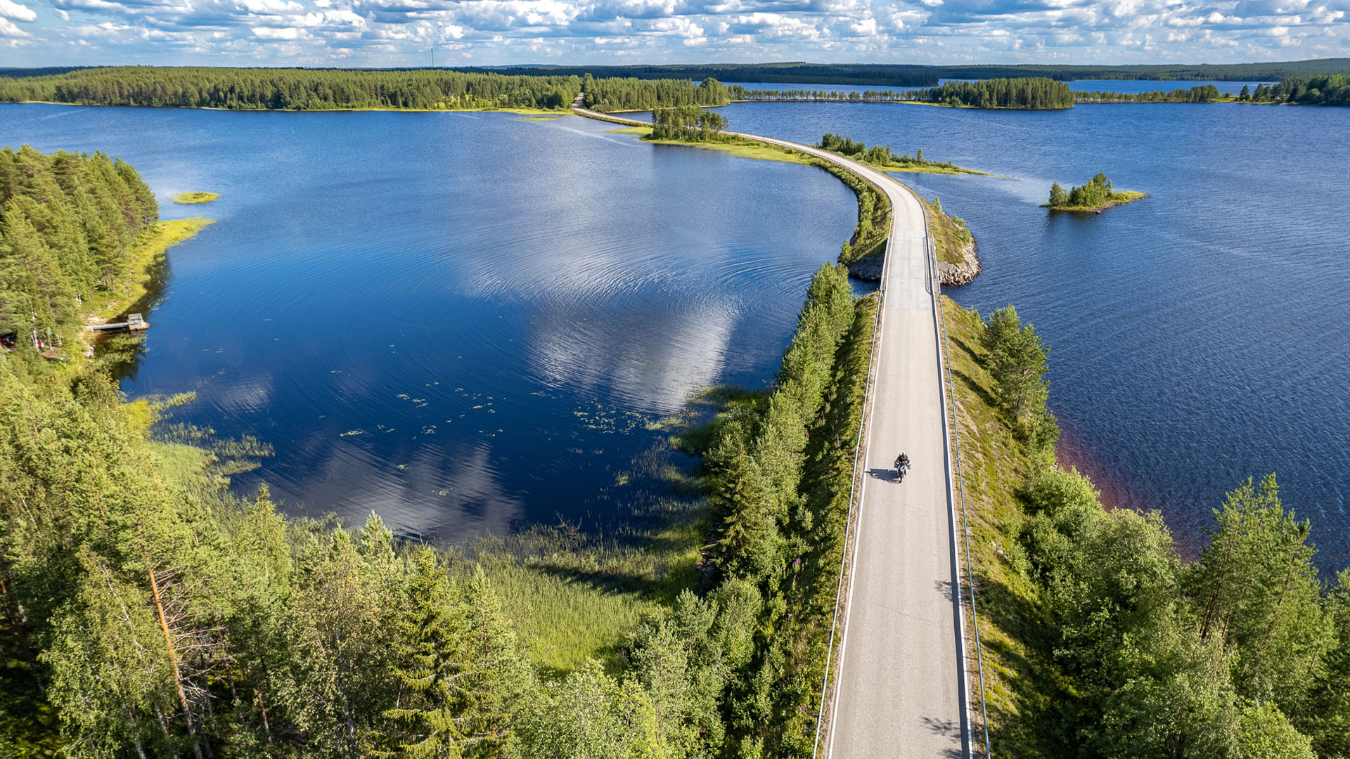 Mit dem Motorrad durch Finnland zum Nordkap