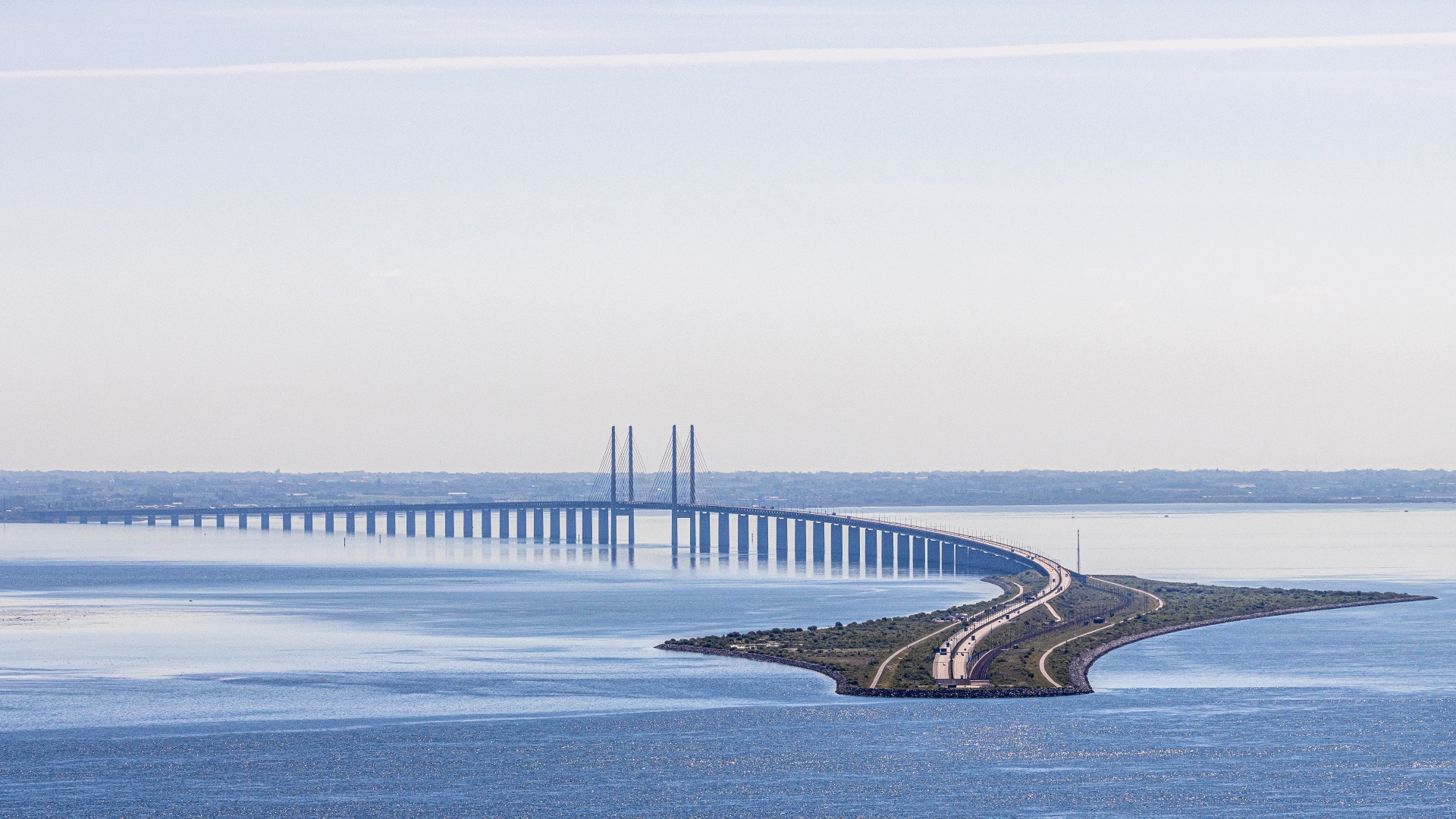 Öresundbrücke nach Kopenhagen