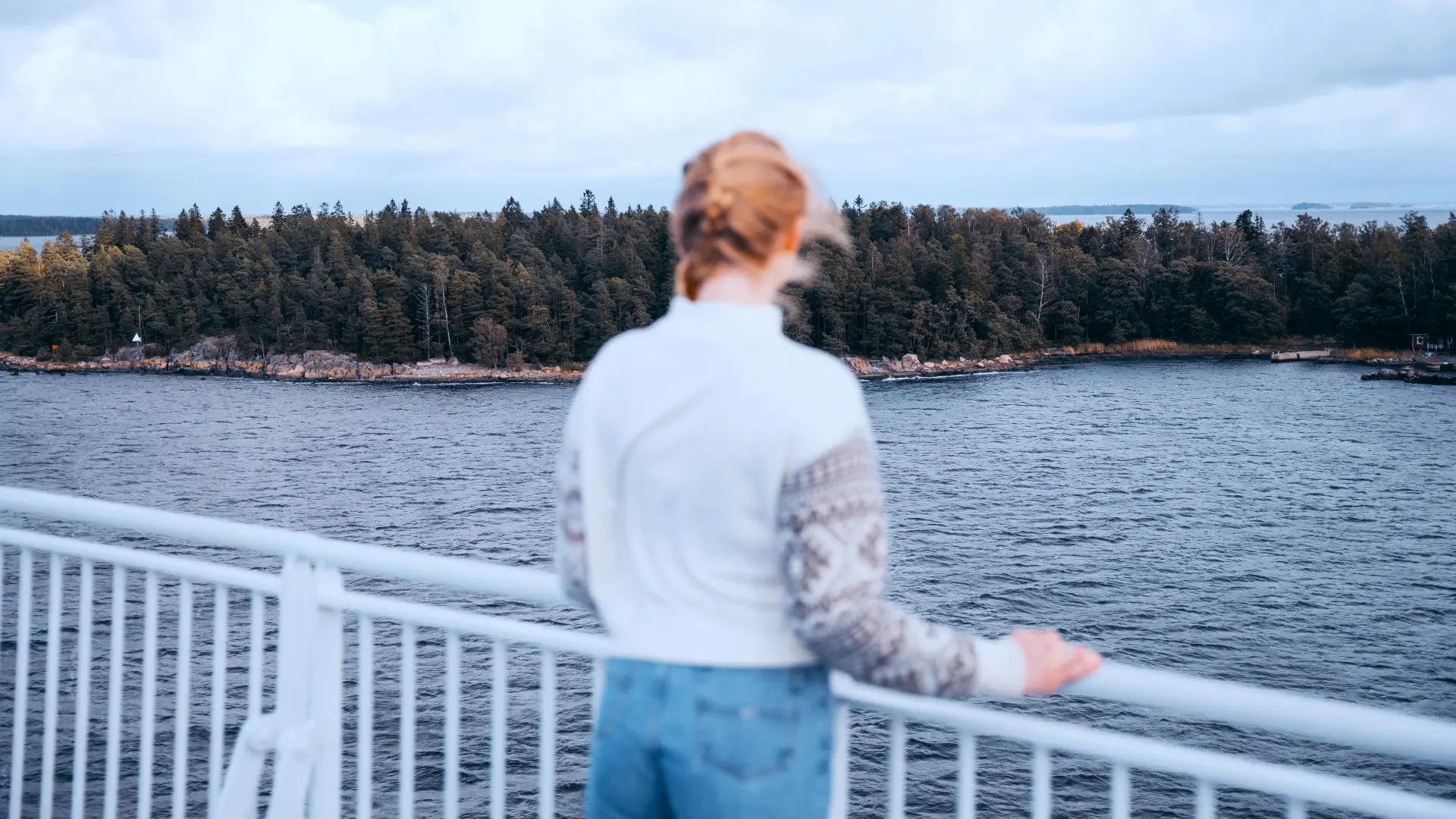 Ausblick auf die Schären vor Helsinki